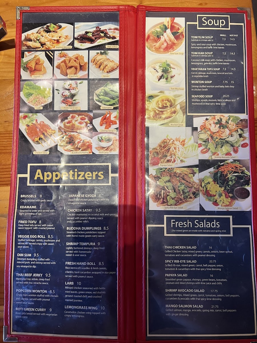 Thai by Trio Menu - Image 3
